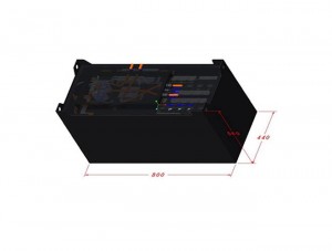 76.8V 412Ah Forklift Standard Battery