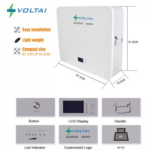 Powerwall Solar ESS Power wall Home LiFePO4 ලිතියම් බැටරි