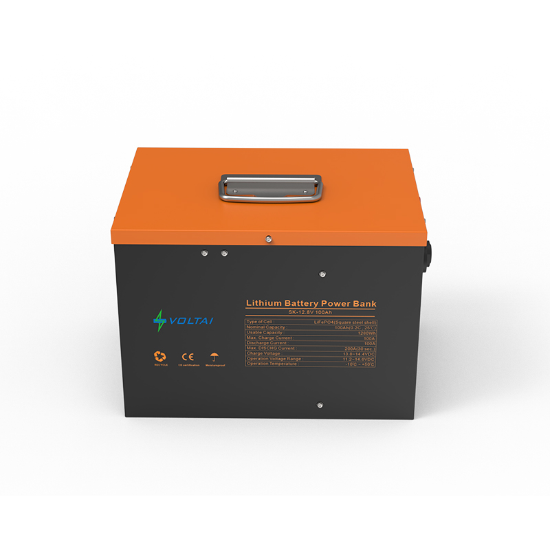 12V 100Ah Lithium-Lifepo4-Batterie