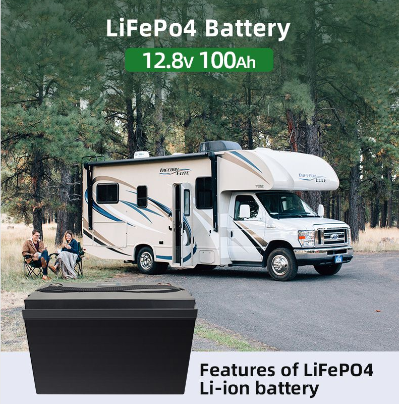 12V 100Ah Remplacer les batteries au plomb Lifepo4 Battery Pack