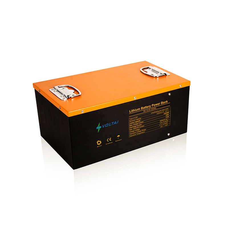 Langsikluslewe Litium-ioon 12V 200Ah Lifepo4-battery
