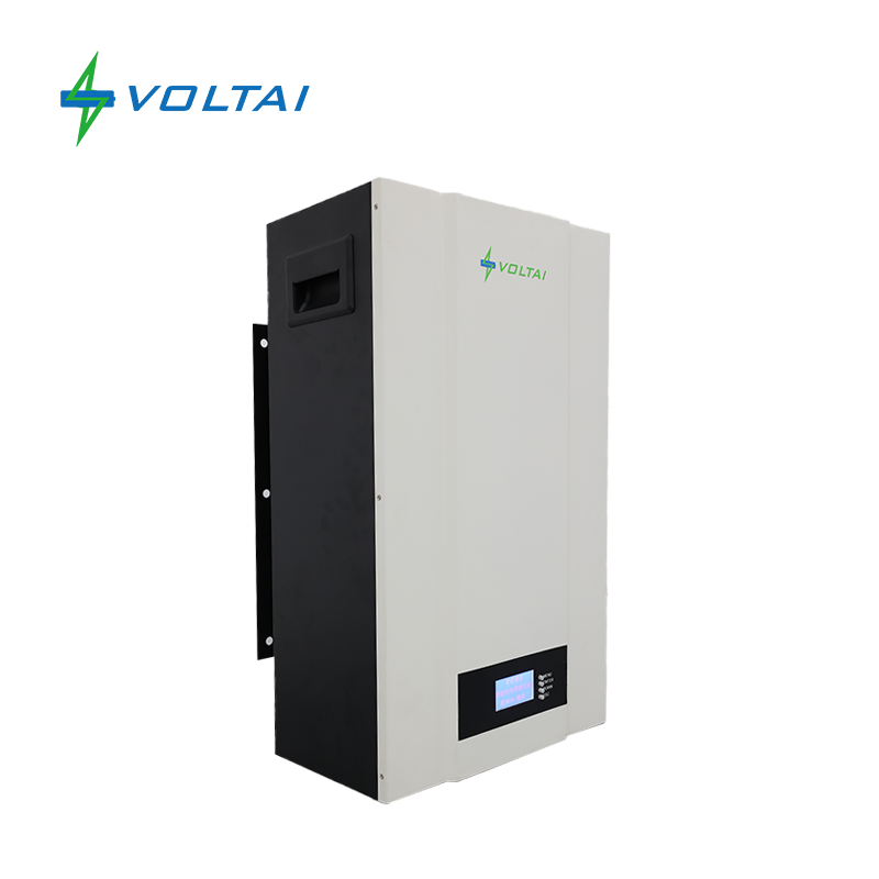 5Kwh 10Kwh 48V 100AH ​​200AH နံရံတွင် တပ်ဆင်ထားသော လီသီယမ် ဘက်ထရီ အထုပ်