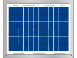 10W 12V FOTOVOLTAÏEK MODULE